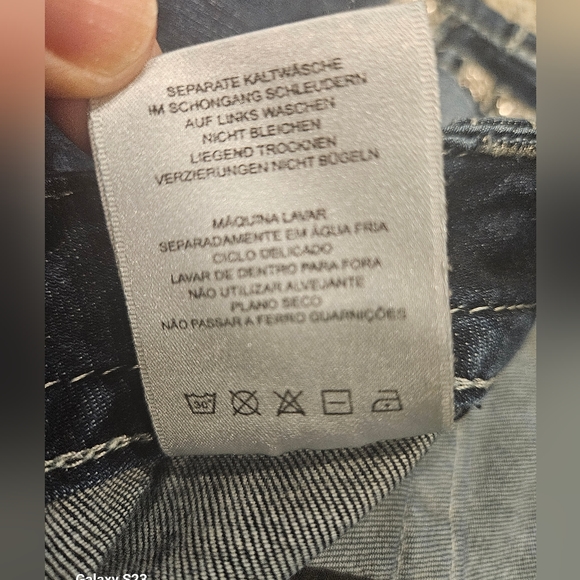 MISS ME CHLOE BOOT MIDRISE JEANS WOMEN'S S 33 INSEAM 34 MEDIUM BLUE - Picture 10 of 14